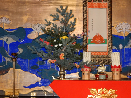 真作/観風/親鸞聖人図/岡崎/雪景/雪/人物図/大幅/布袋屋掛軸HK-58 真作/観風/親鸞聖人/釈迦如来図/降雪/大幅/布袋屋掛軸HK-64
